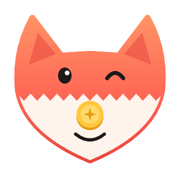 The Spendfox fox looking wink